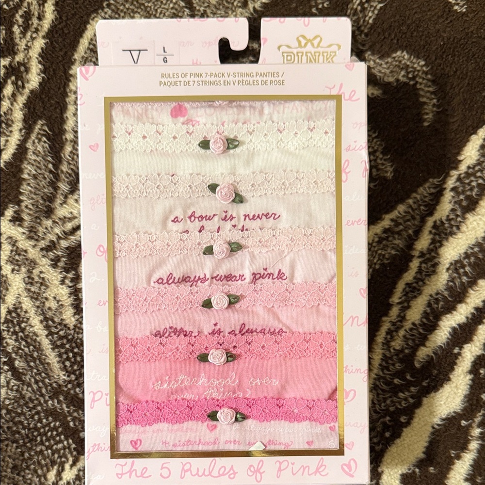 Victoria's Secret Pink Panty Set - Shades of Pink